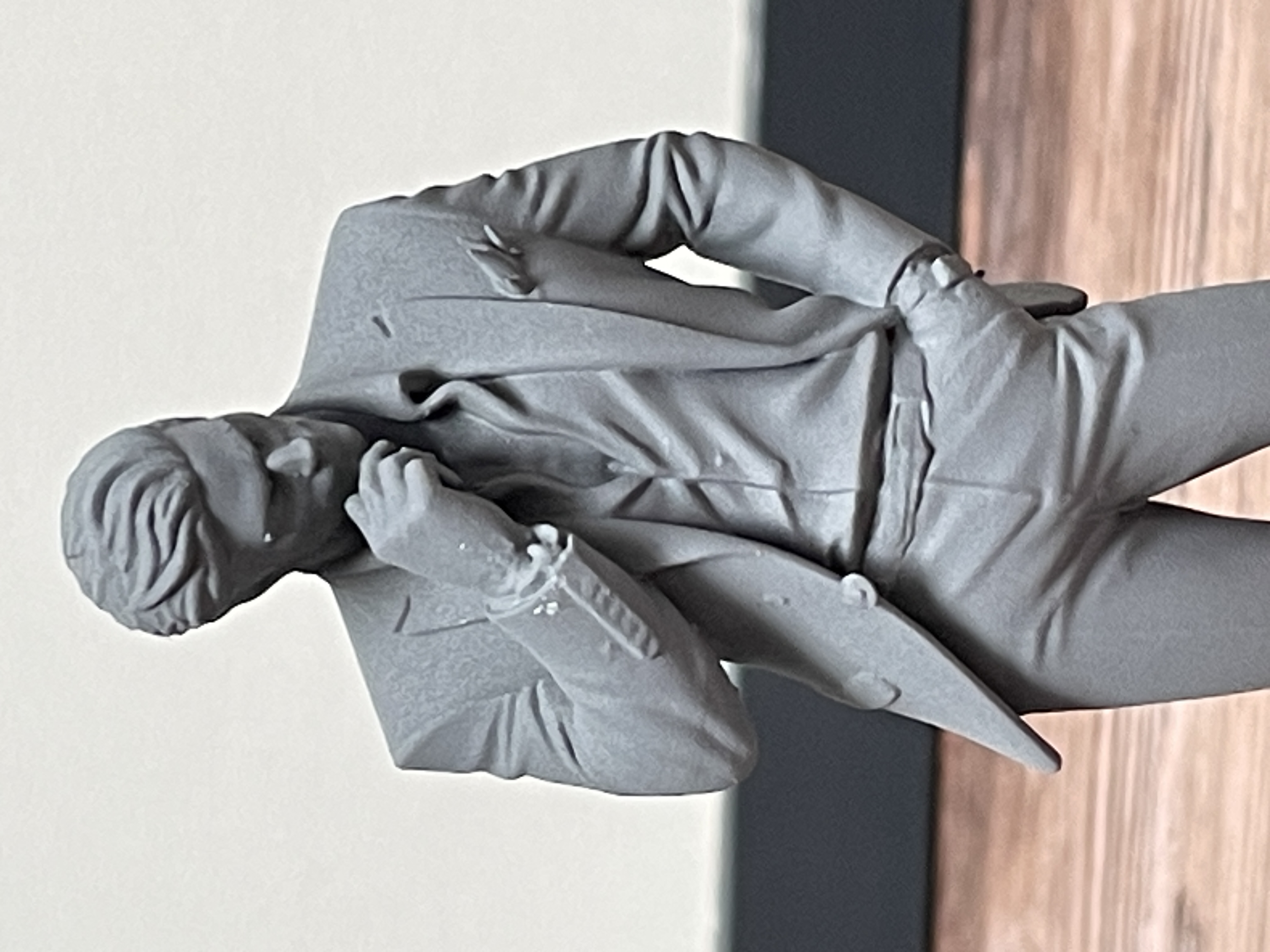 Rendu figurine après préparation de surface
