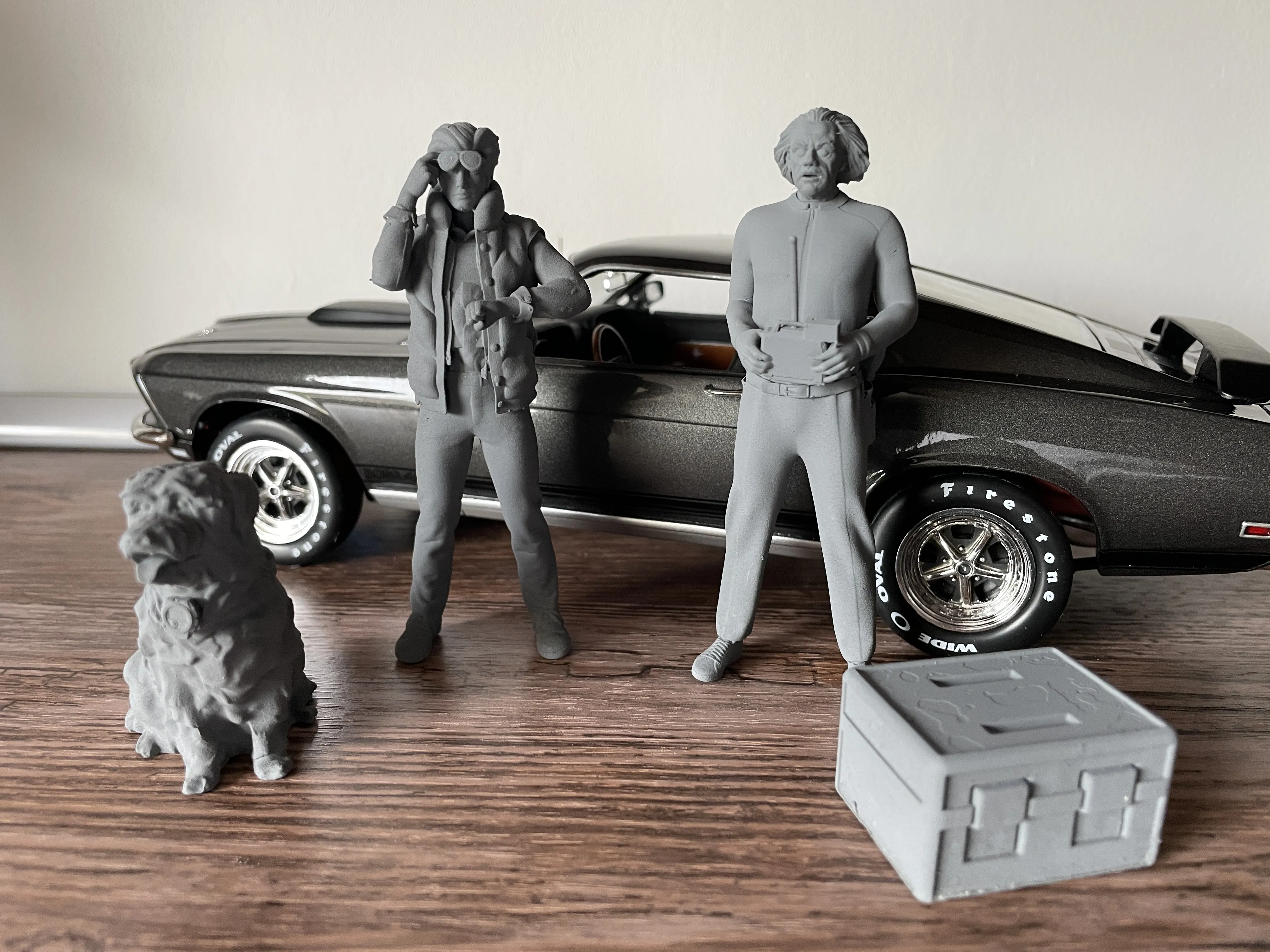 Marty McFly + Emmett Brown + Einstein - Retour Vers Le Futur