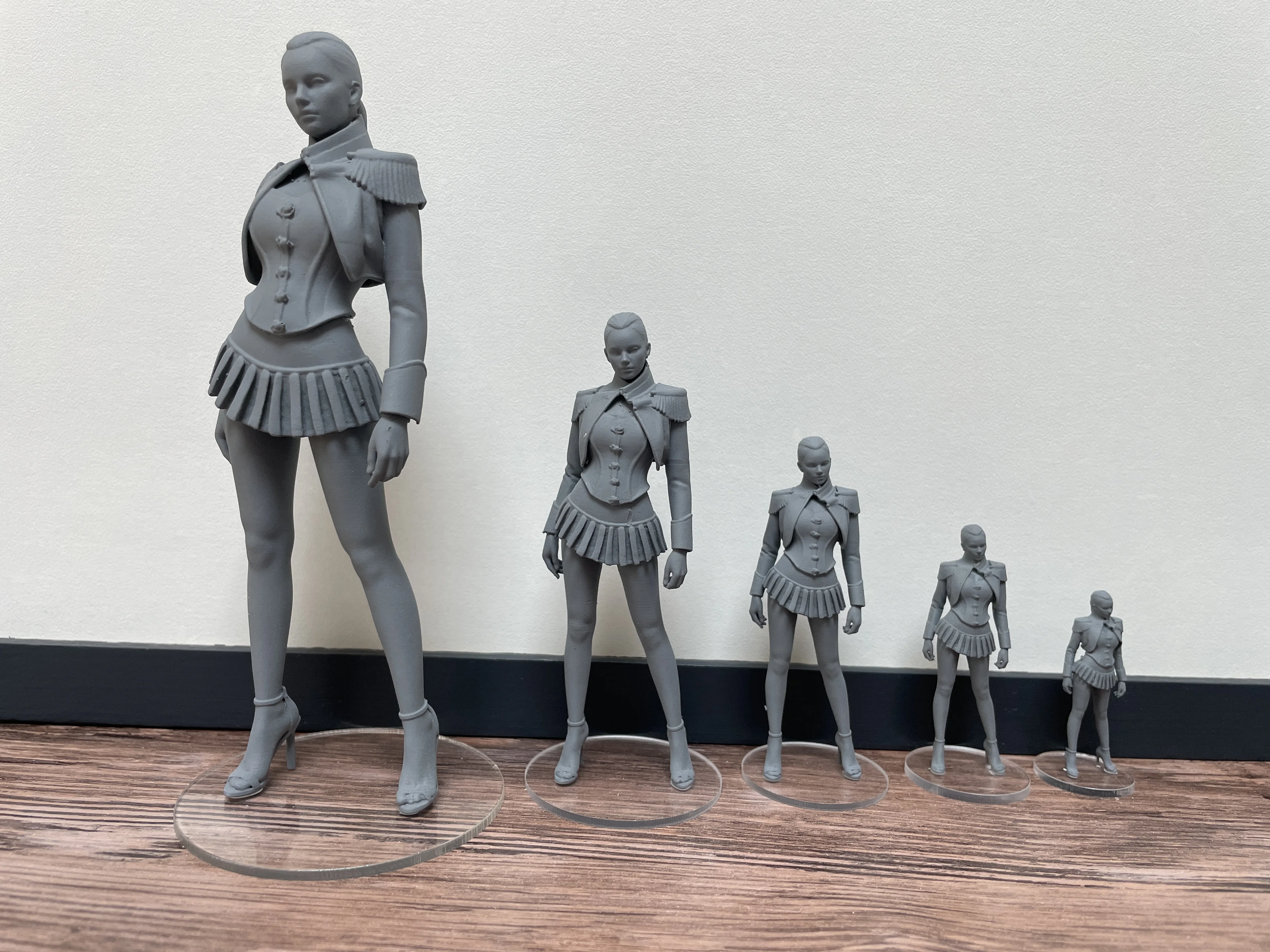 Base pour Figurines Cylindrique Acrylique